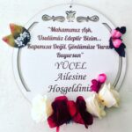 Dekoratif Ahşap Kapı Süsü