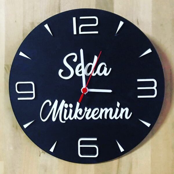 Kişiye Özel Duvar Saati