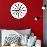 Dekoratif Ahşap Duvar Saati