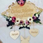 Dekoratif Pleksi Kapı Süsü