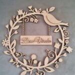 Dekoratif Ahşap Kapı Süsü