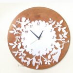 Dekoratif Ahşap Duvar Saati