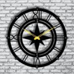 Dekoratif Ahşap Duvar Saati