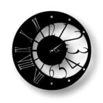 Dekoratif Ahşap Duvar Saati