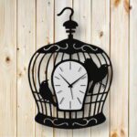 Dekoratif Ahşap Duvar Saati