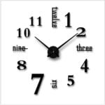 Dekoratif Ahşap Duvar Saati