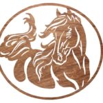 Dekoratif Ahşap Duvar Süsü