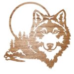 Dekoratif Ahşap Duvar Süsü