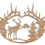 Dekoratif Ahşap Duvar Süsü