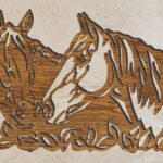 Dekoratif Ahşap Duvar Süsü