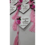 Ahşap Kalp Magnet - 15'li Paket