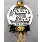 Kişiye Özel Ahşap Kapı Süsü