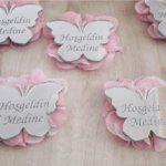 Pleksi Bebek Kelebek Magnet - 15'li Paket